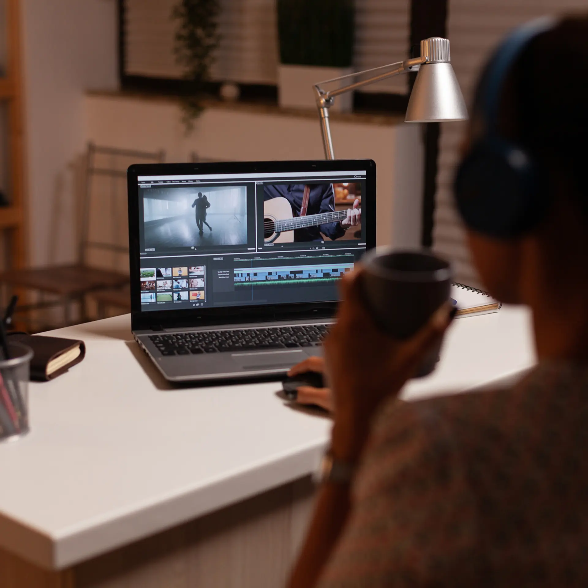 إنشاء الفيديو